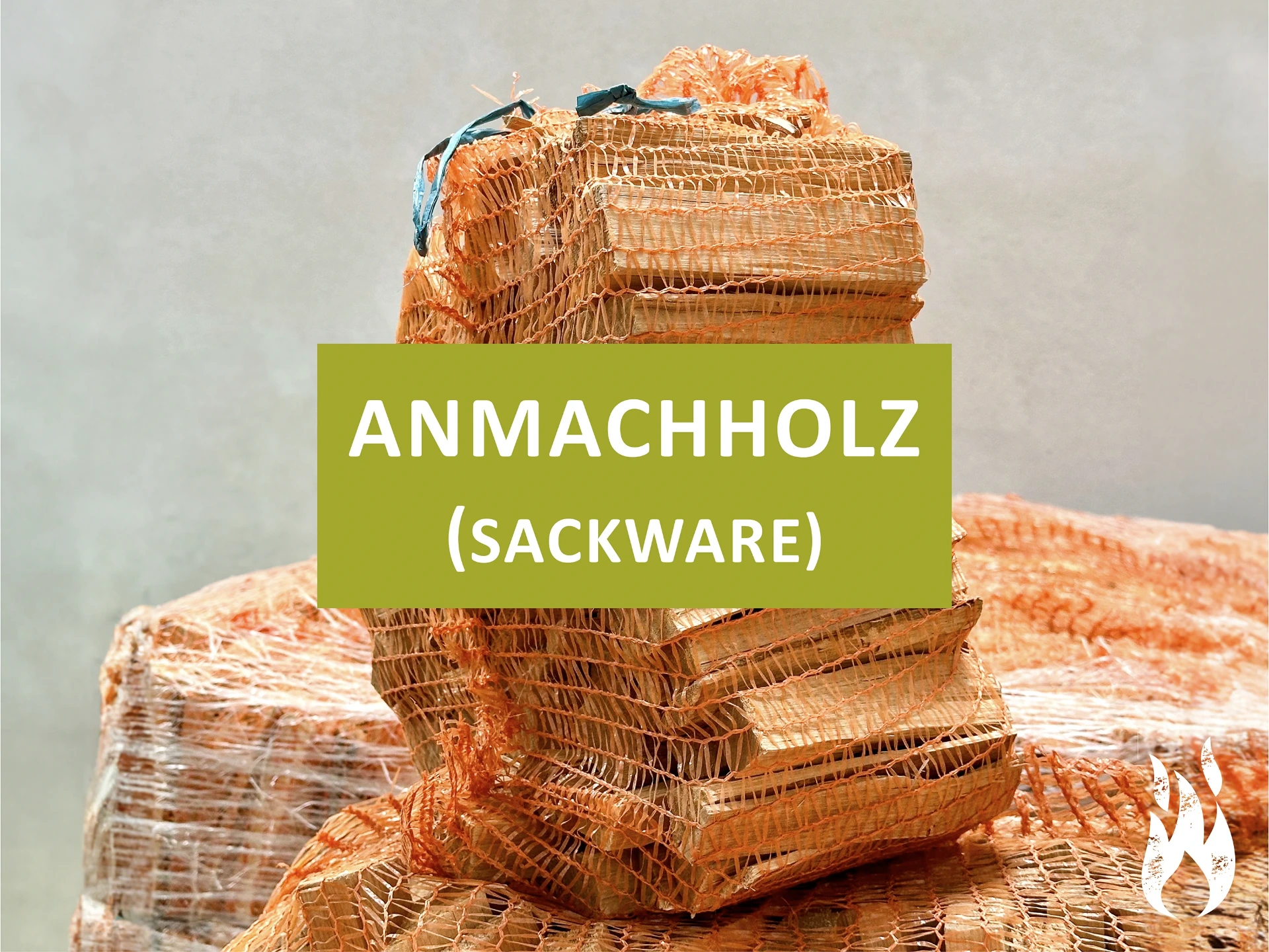 Anmachholz (Sackware)